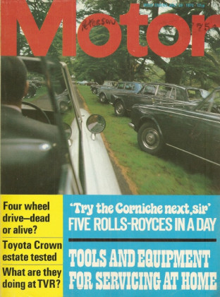 MOTOR 1972 JULY 29 - ROLLS-ROYCES, 2600 CROWN ESTATE